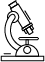 Icon featuring a microscope, representing eLearning solutions for the pharmaceutical and healthcare industry. The image highlights training programs focused on clinical skills, compliance, product knowledge, and regulatory standards tailored for professionals in pharma and healthcare.